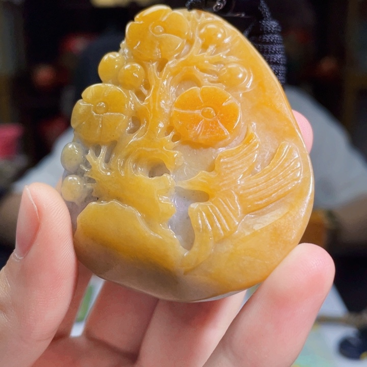 翡翠未镶嵌吊坠(不含链)F12