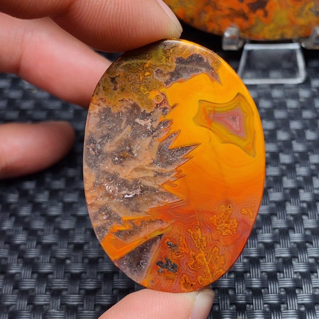 玛瑙/玉髓吊坠(不含链)未镶嵌灵**蜜