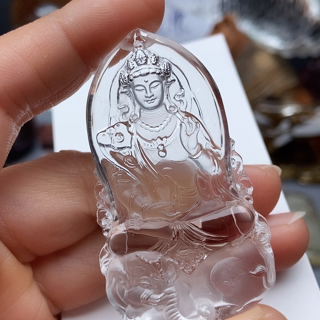 蜜***店颈饰水晶未镶嵌吊坠