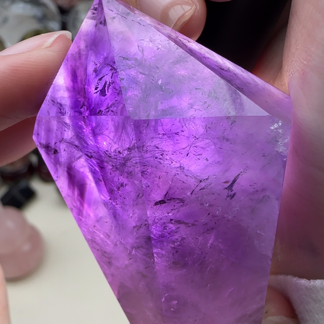 水晶未镶嵌摆件a438