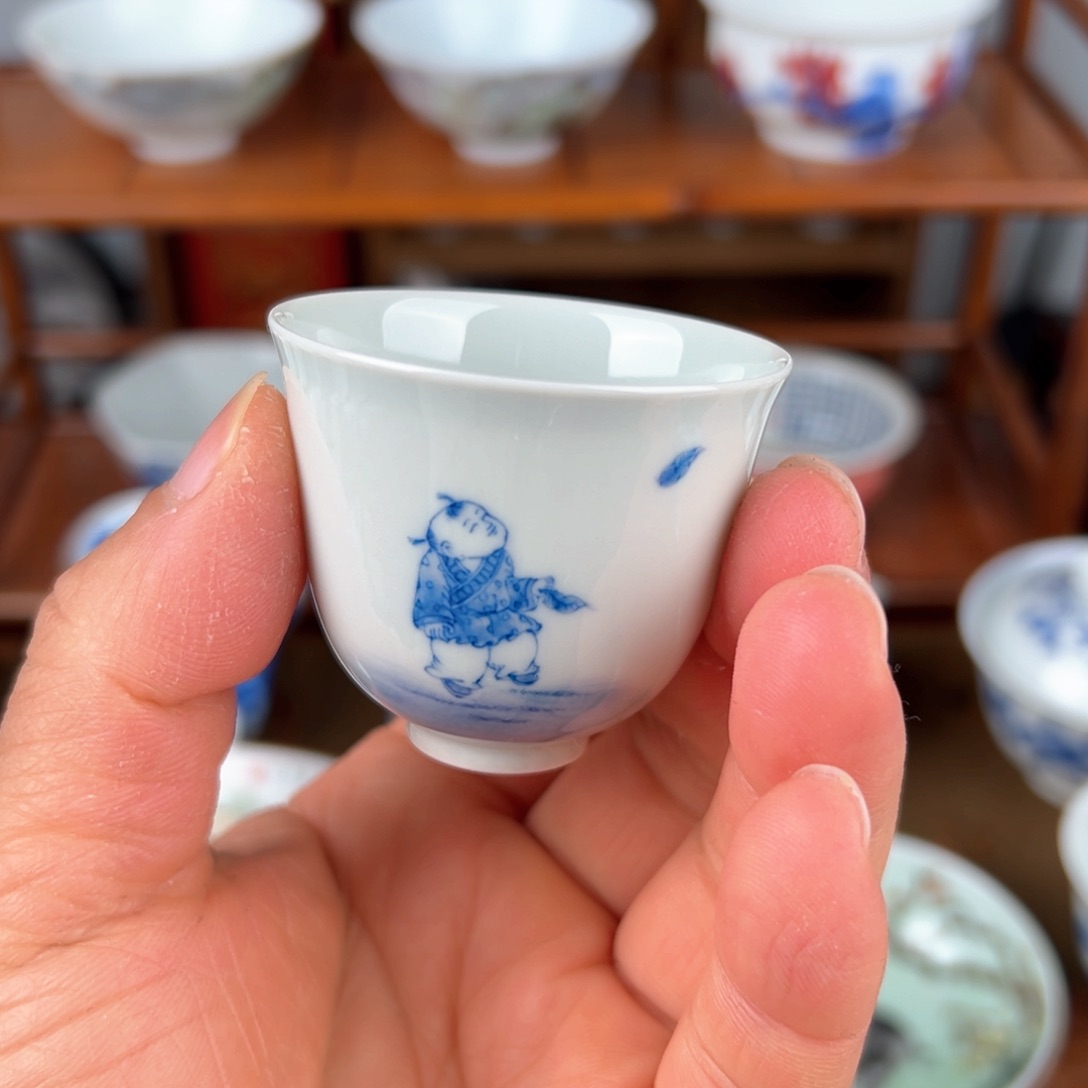 【闪购商品】聚瀾堂采茶图主人杯