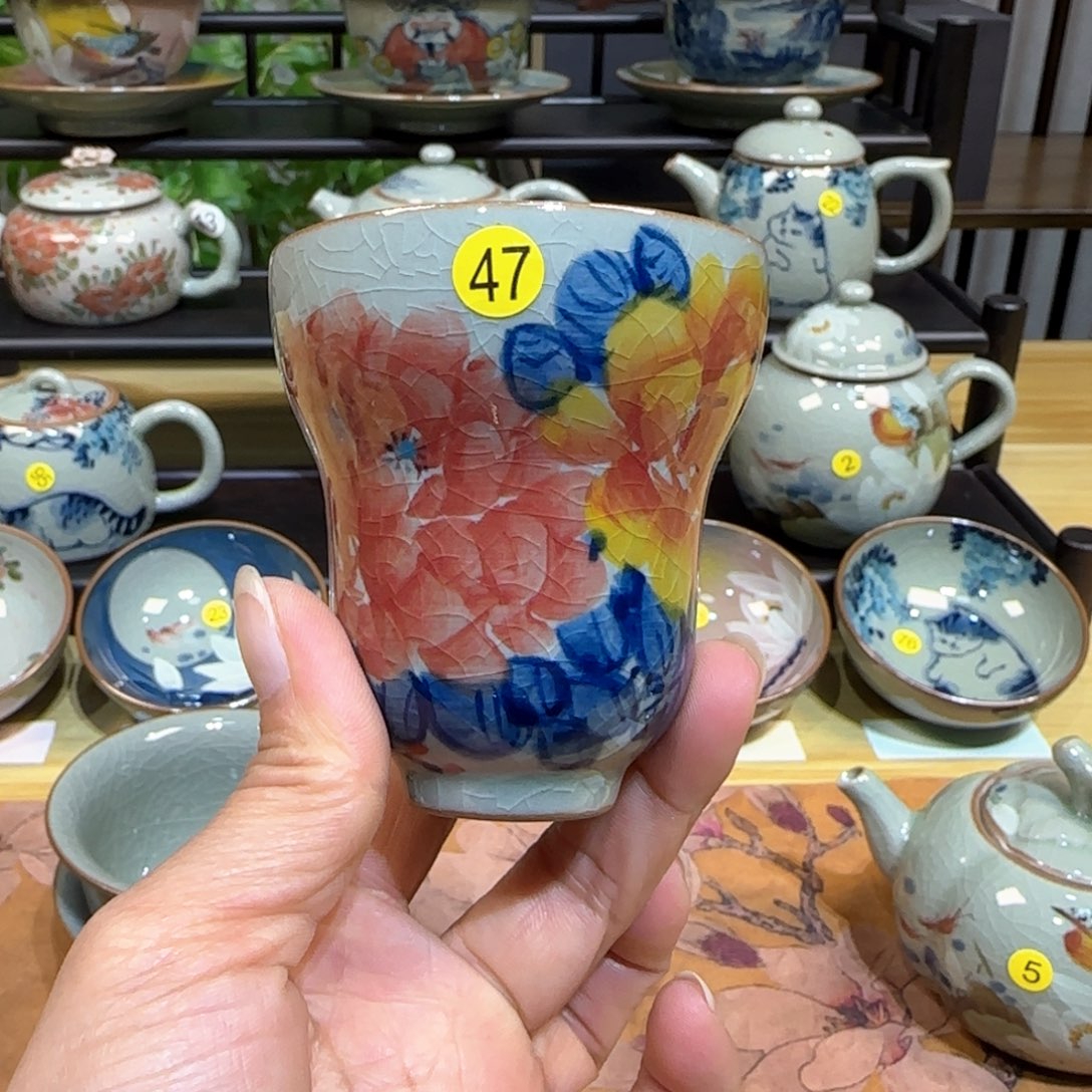 景德镇陶瓷手绘茶具