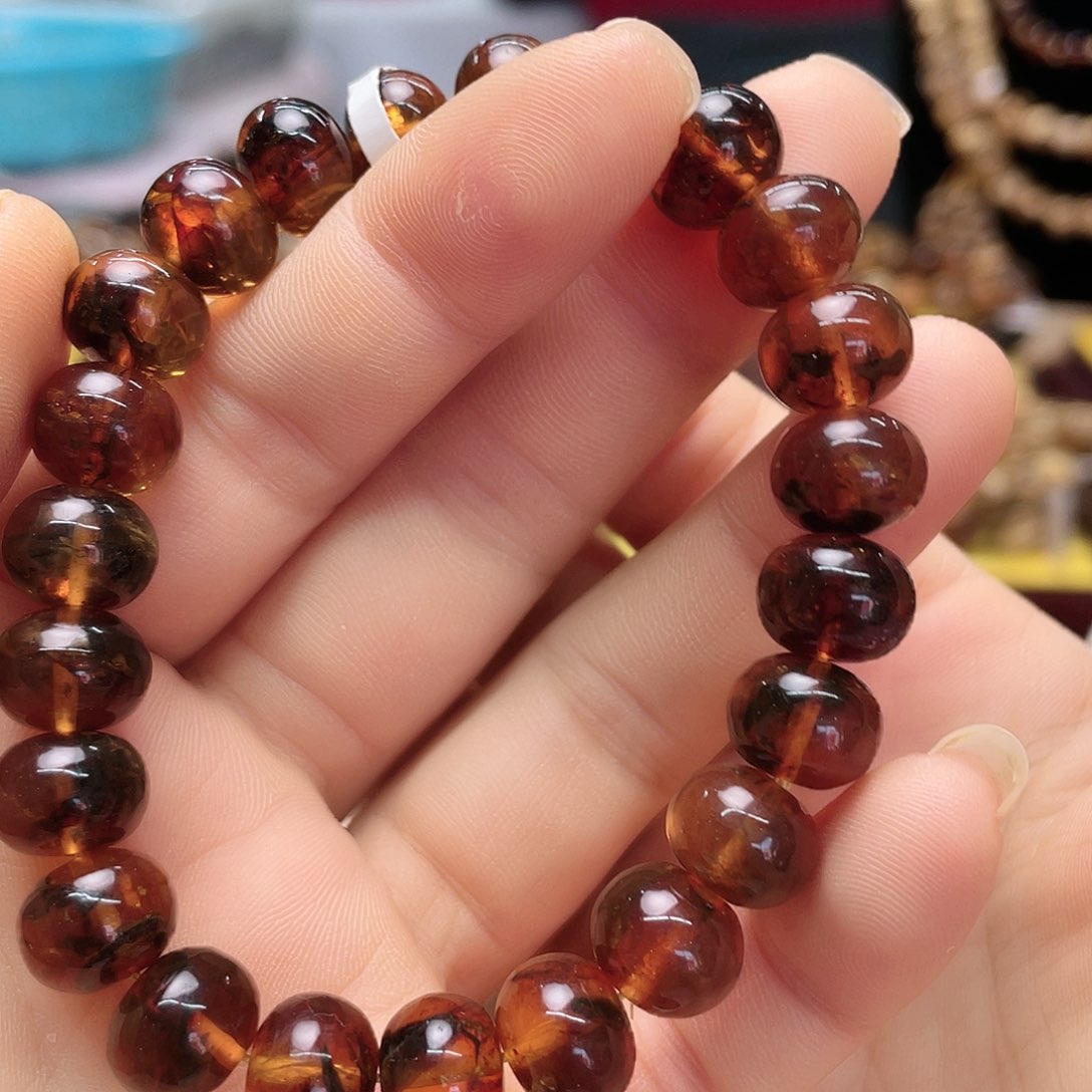 琥珀裸石未镶嵌十