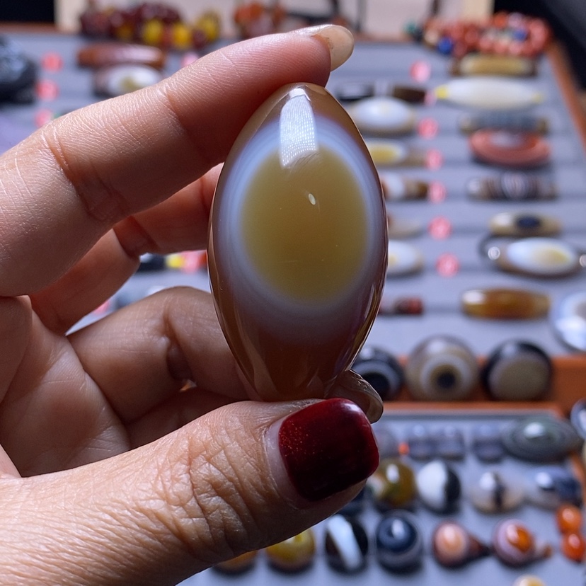 【闪购商品】玛瑙/玉髓珠宝半成品未镶嵌大*然