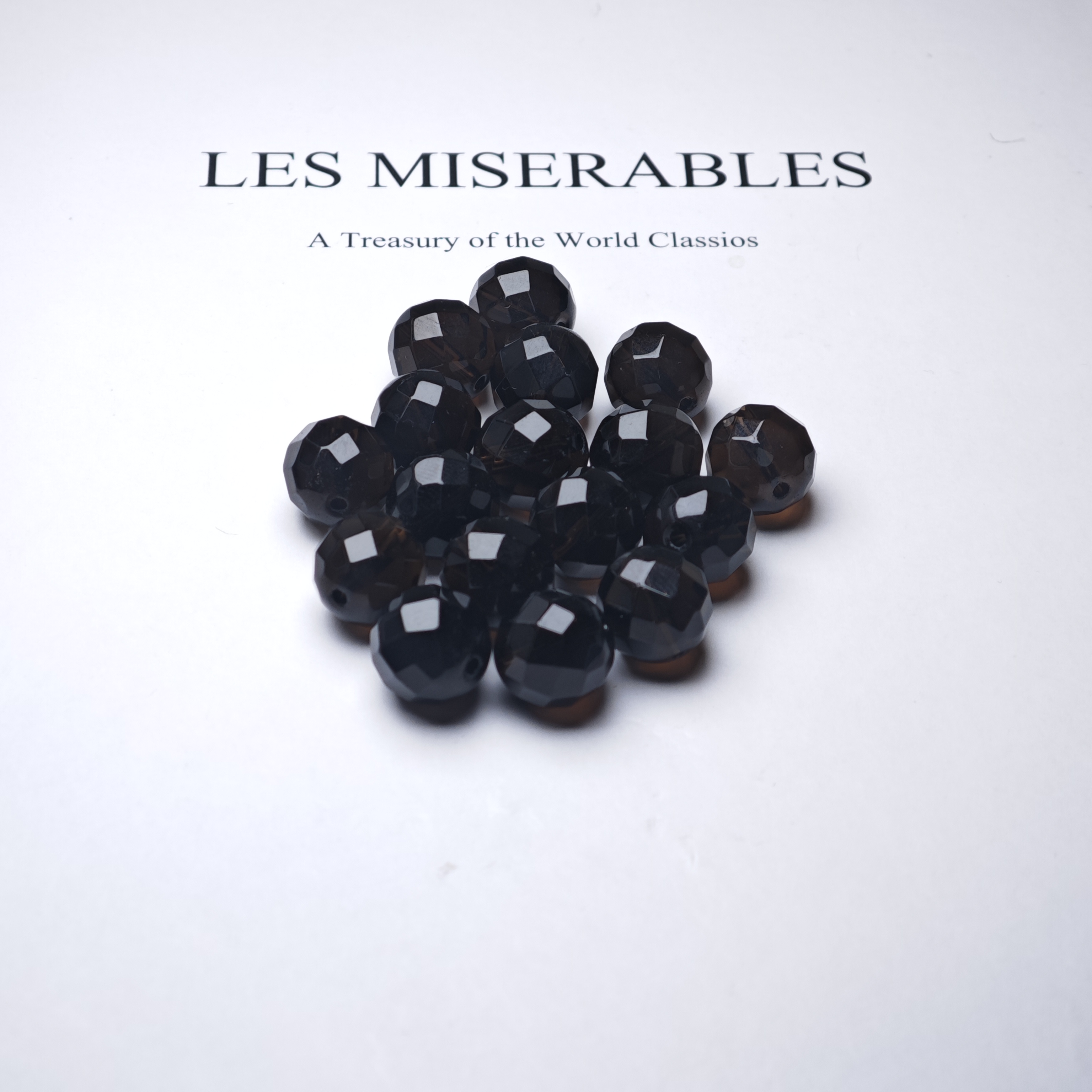 晶匠天然茶水晶切面单珠11mm+ 多样性发其一编号-BB2962简约