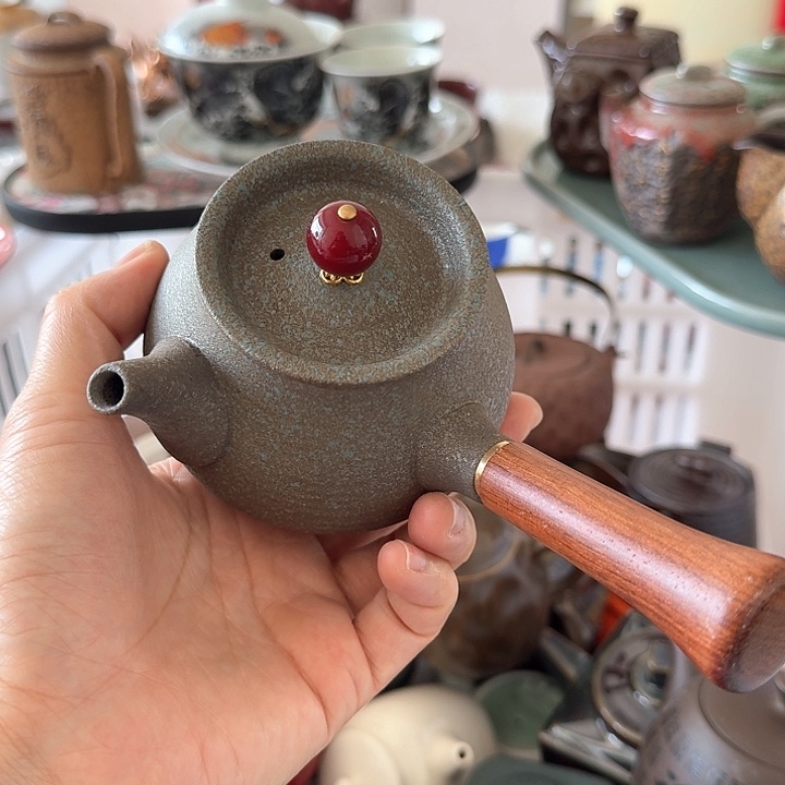 微瑕陶瓷茶具茶杯茶壶