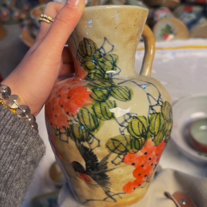 瓷片景德镇陶瓷手工手绘