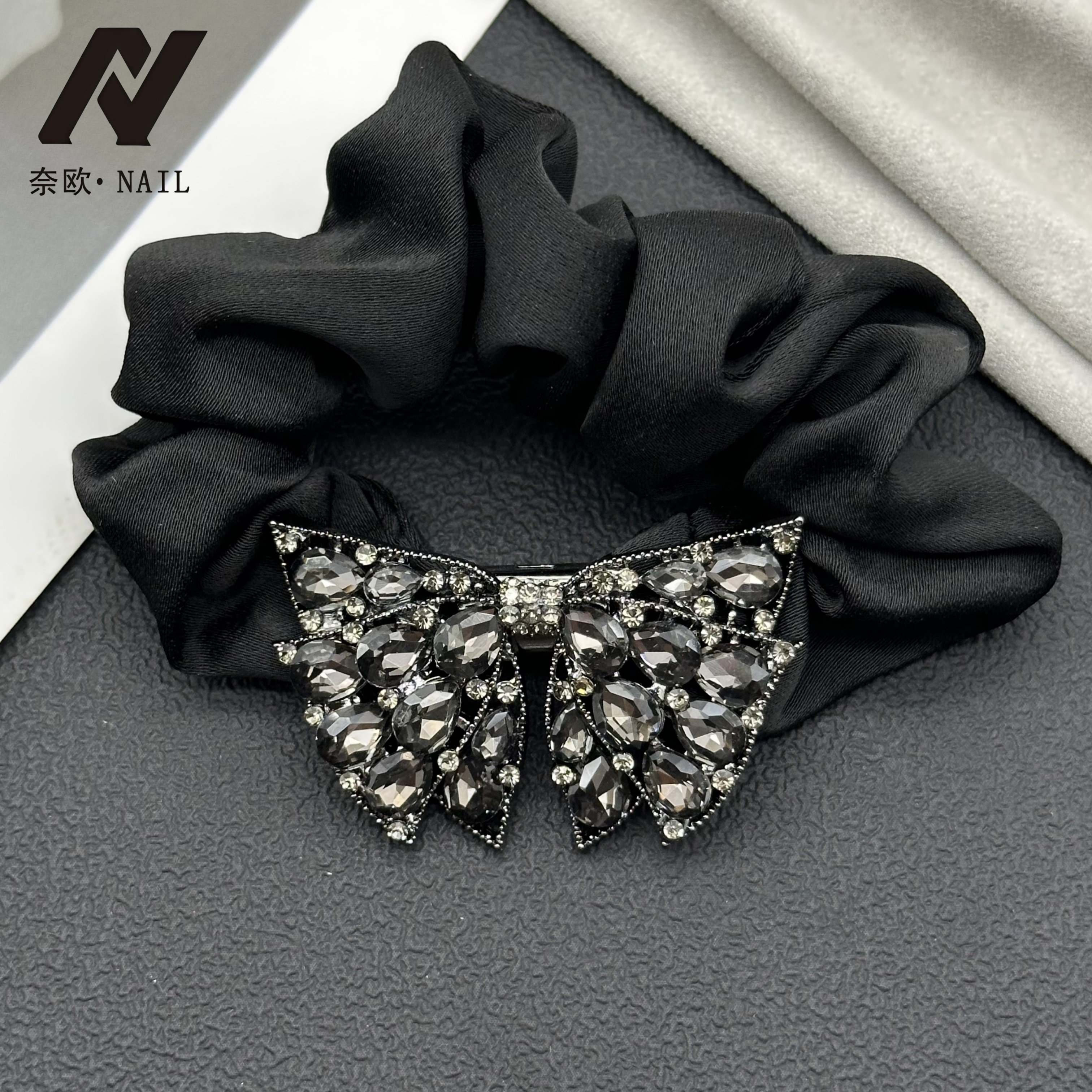 【NAIL·奈欧】韩标正版设计师系列6296天使之翼头绳发圈 