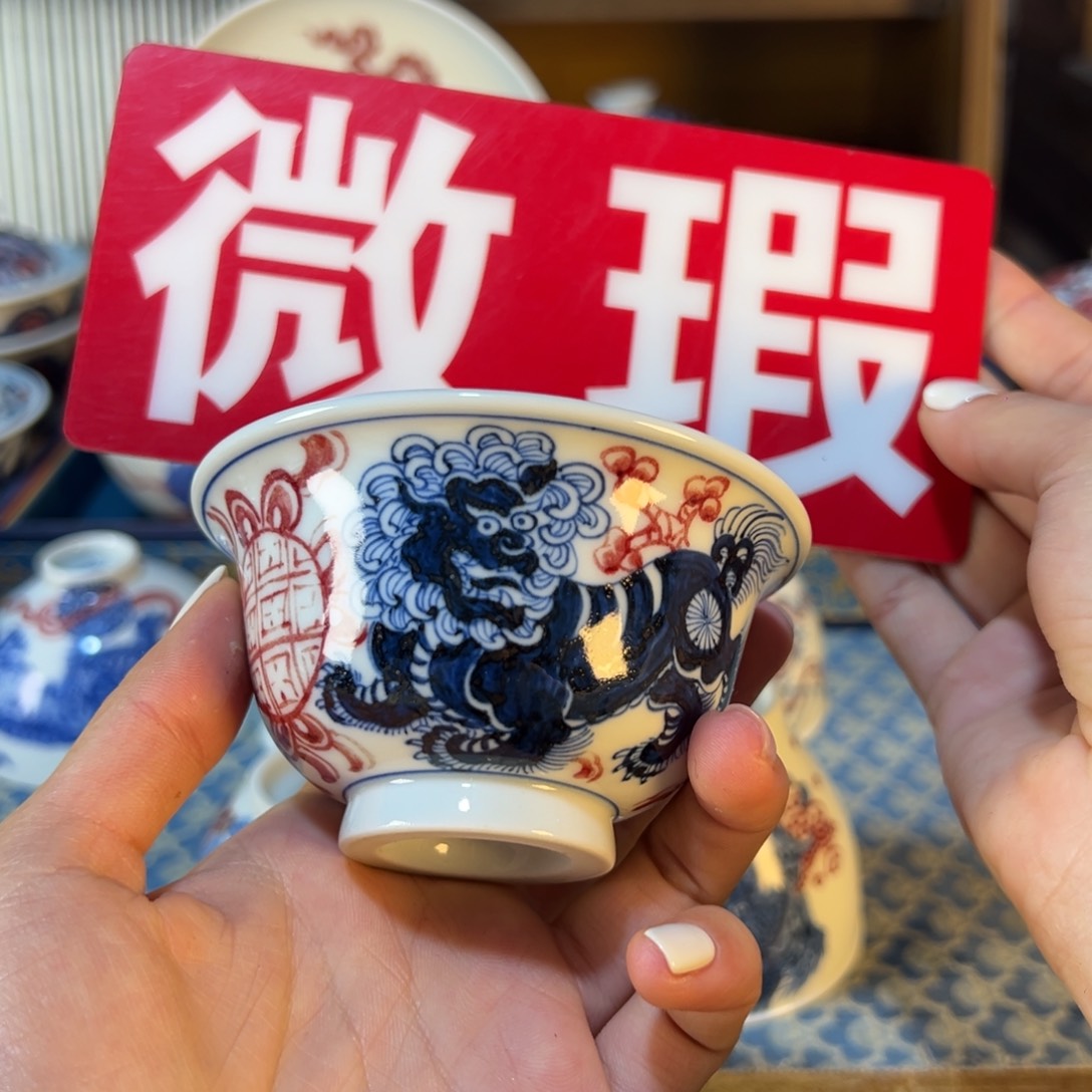 摆件微瑕景德镇手工手绘陶瓷