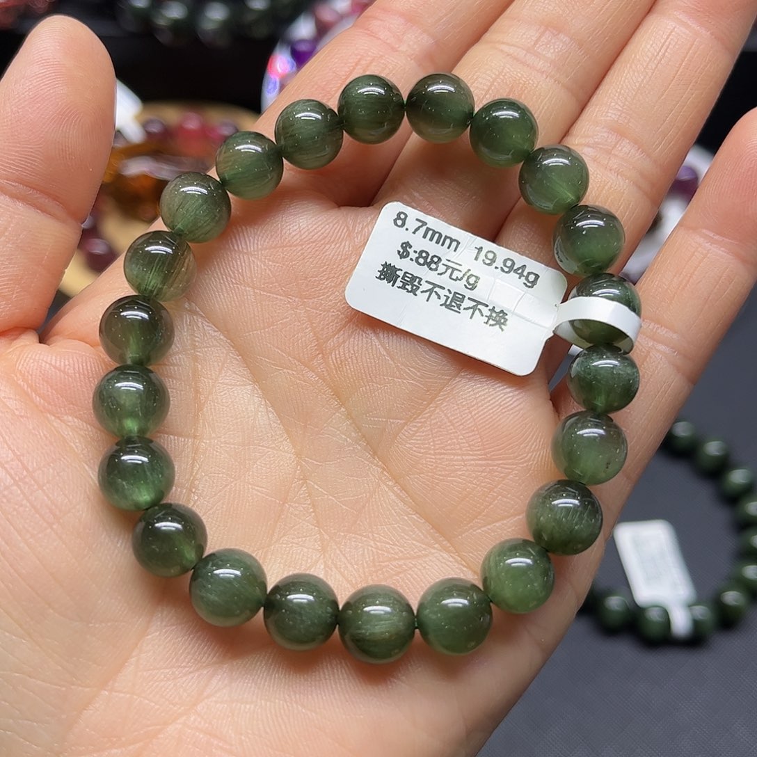 水晶手链未镶嵌天然水晶