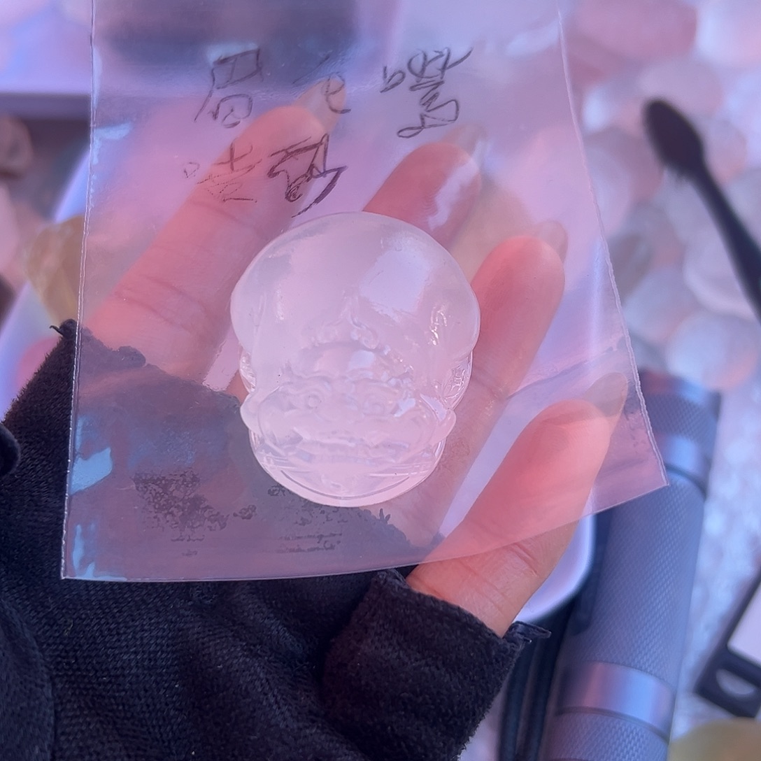 水晶未镶嵌颈饰九尾狐