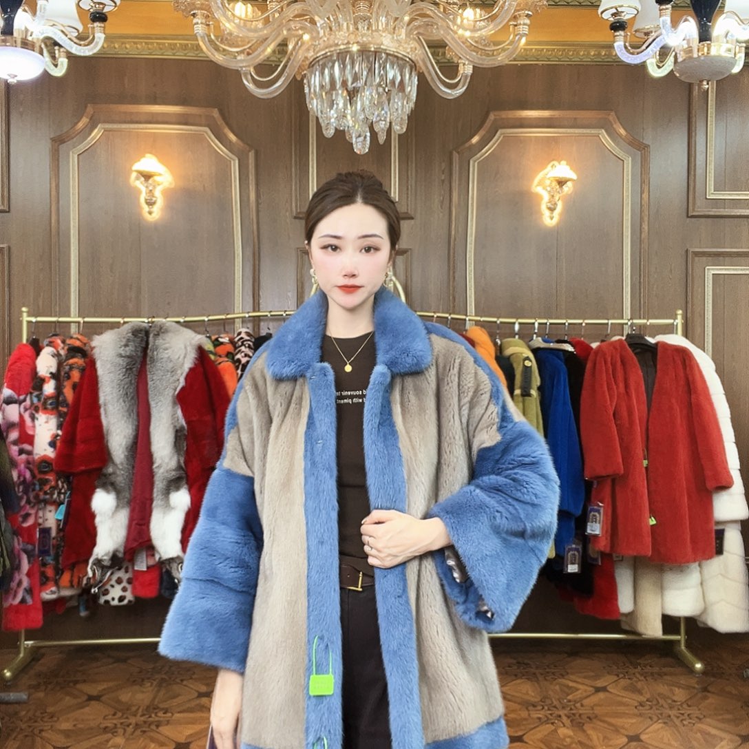 貂皮大衣时尚潮流