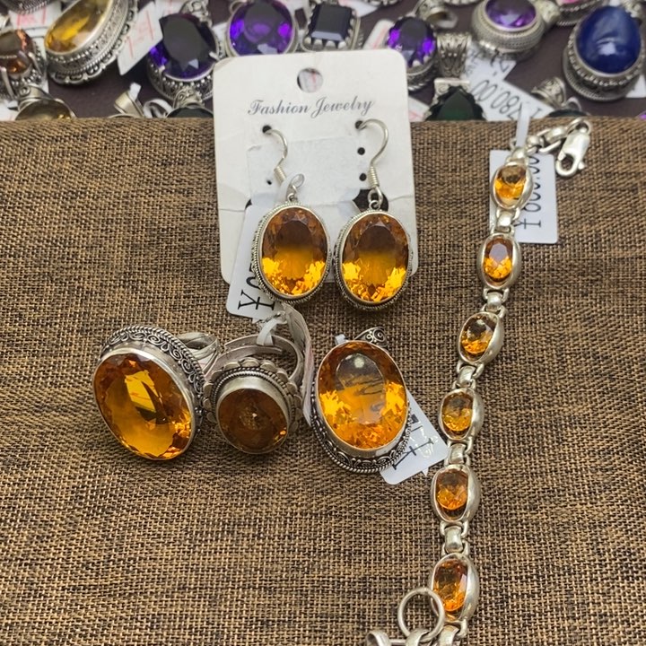 流***影仿水晶银晓鱼尼泊尔手工