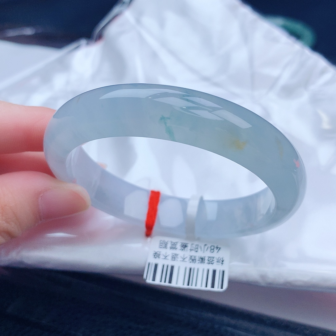 翡翠未镶嵌手镯缅甸天然翡翠a货手镯