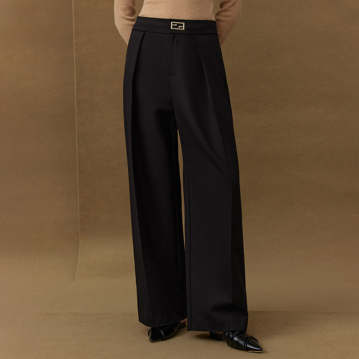 【芊芊专属】时尚高腰休闲裤气质通勤西装裤显瘦长裤MC102309137