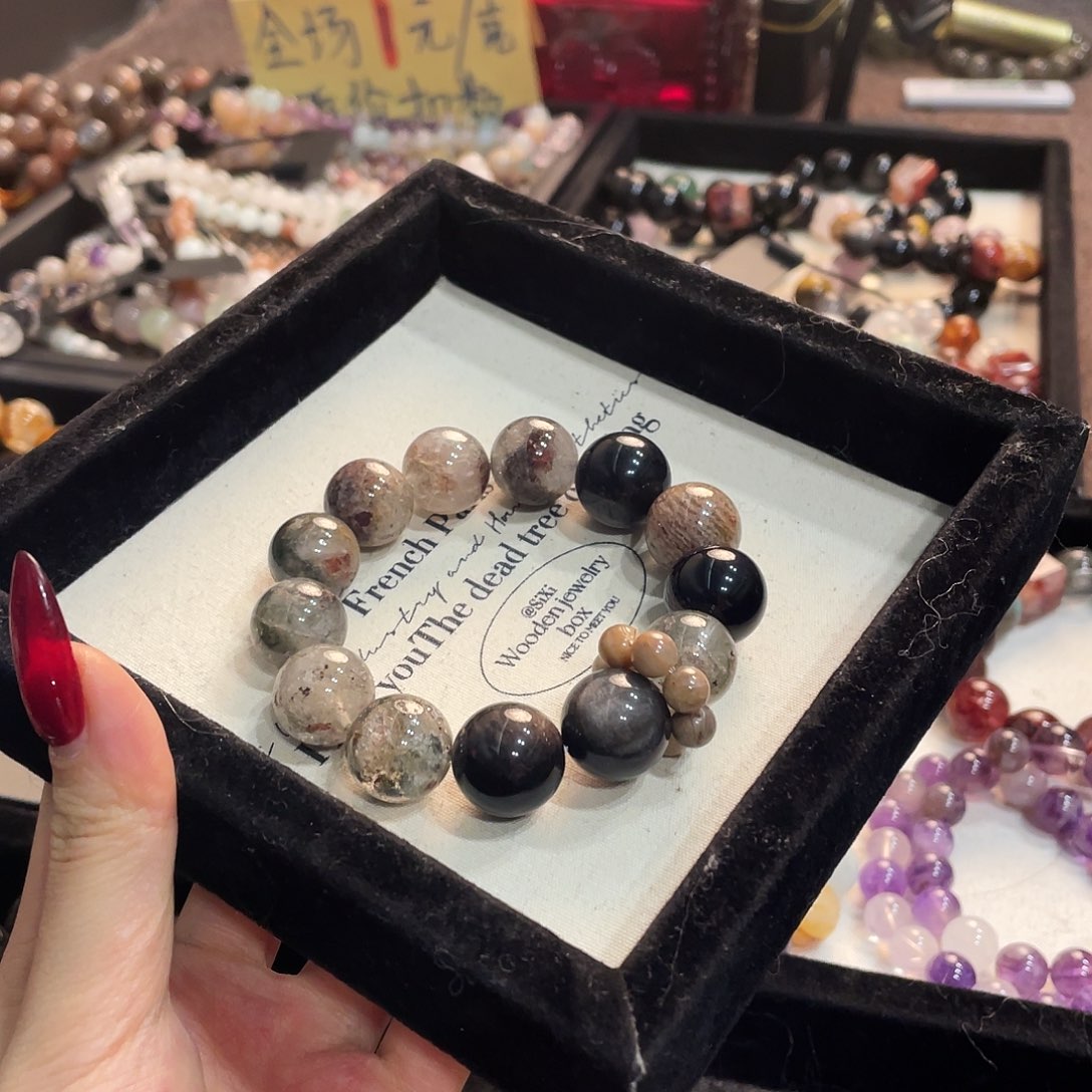 水晶手链未镶嵌绿幽灵