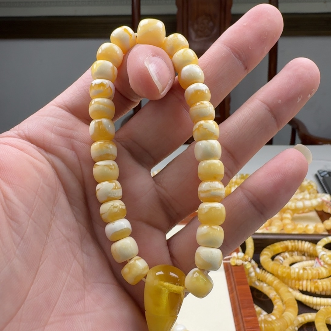 手链琥珀未镶嵌蜜蜡手持