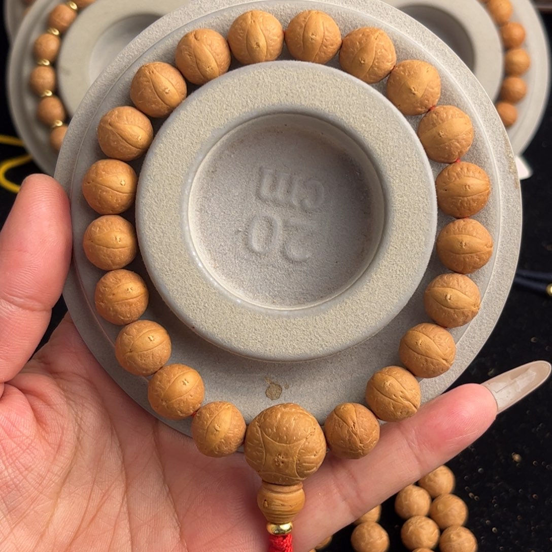 凤眼菩提手串尼泊尔12头货