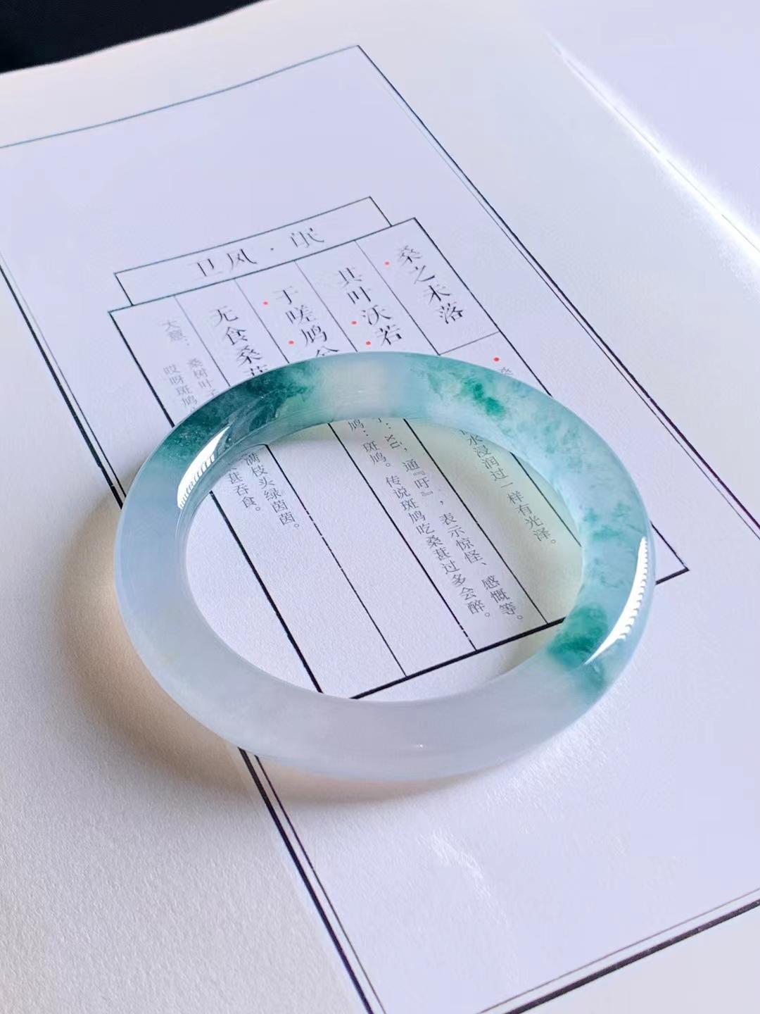 时尚精品冰透手镯非遗手工艺