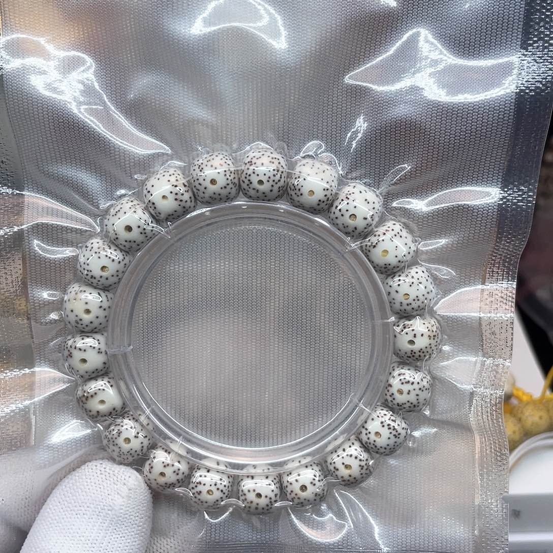 星月菩提手串不**夜11/10原白单圈