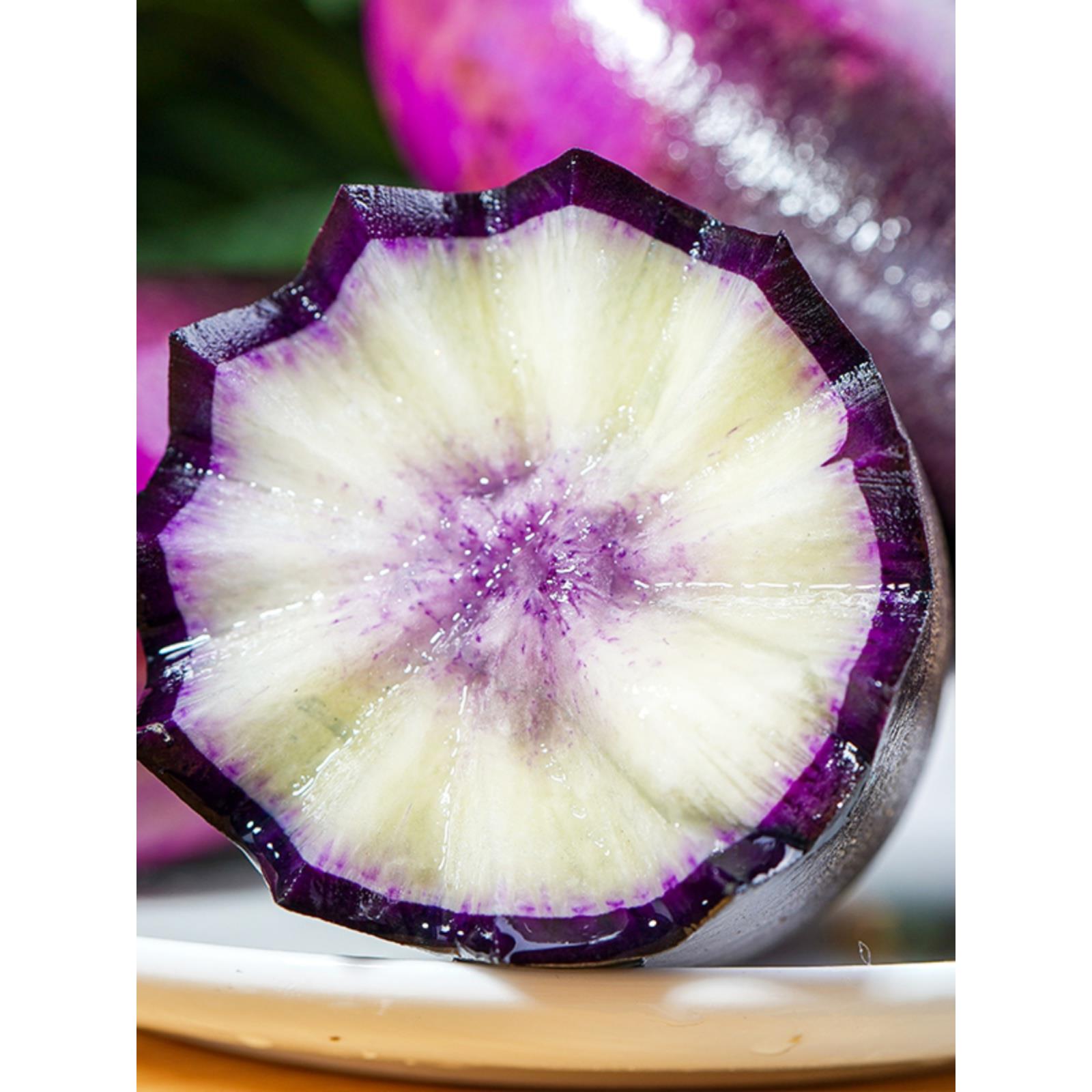 冰淇淋水果萝卜新鲜冰激凌红冰糖心新鲜潍坊青萝卜甜脆型生吃