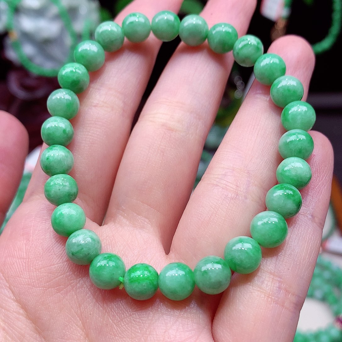 翡翠未镶嵌手链翡翠