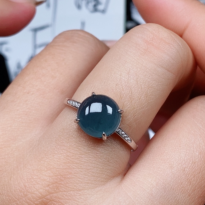 翡翠戒指未镶嵌戒指