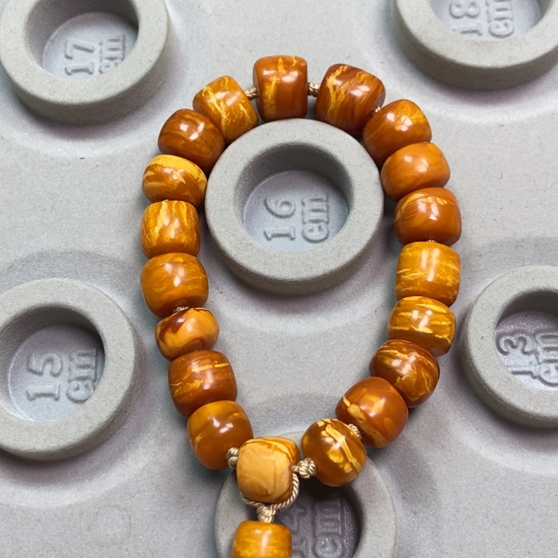 琥珀珠宝奇石未镶嵌长**弟