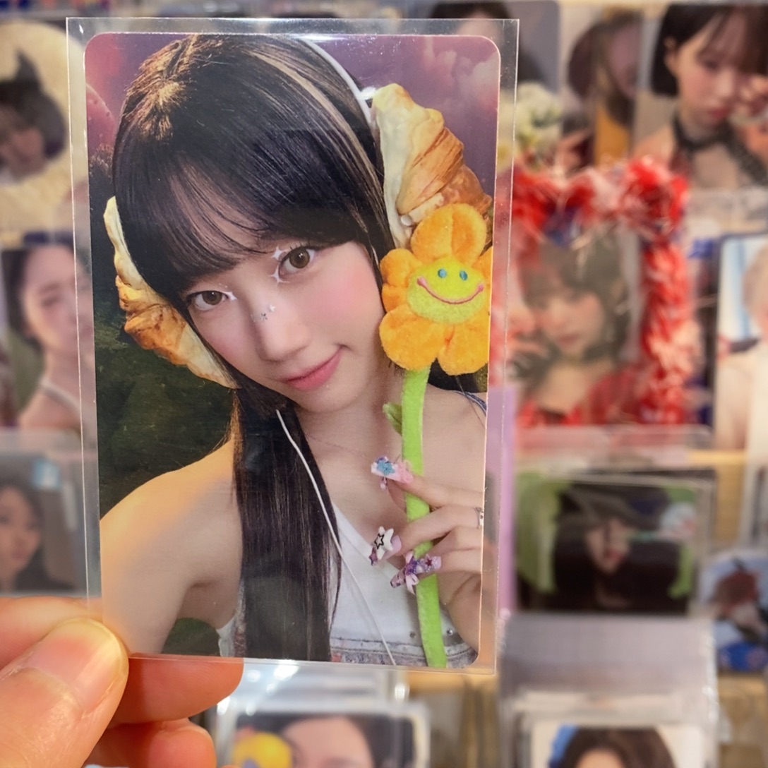 一叶直拍小卡一张可直拍不退换