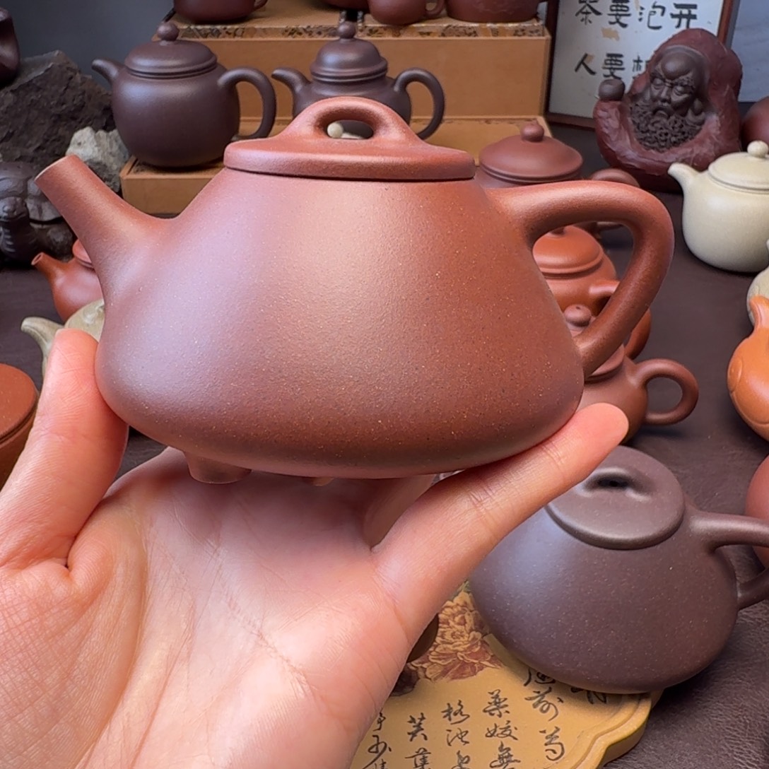 阿***华紫砂茶壶特练紫泥  子烨  230微瑕