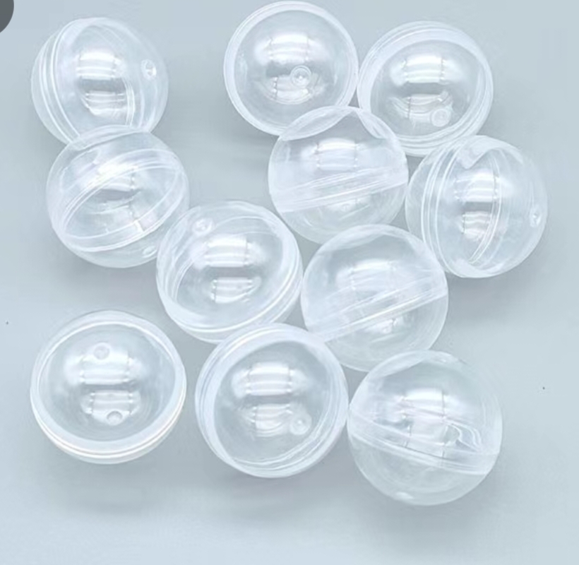 【凌先生】扭蛋壳50mm幼儿园扭蛋高透明塑胶盒扭蛋壳扭蛋球 