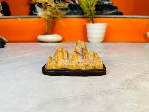 灵璧石玄关摆件靠山石客厅桌面装饰天然奇石