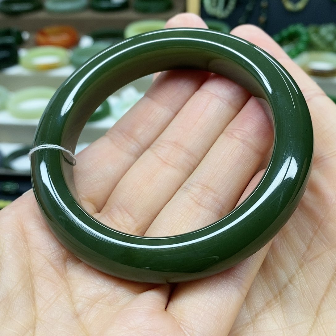 【闪购商品】未镶嵌手镯和田玉和田玉62