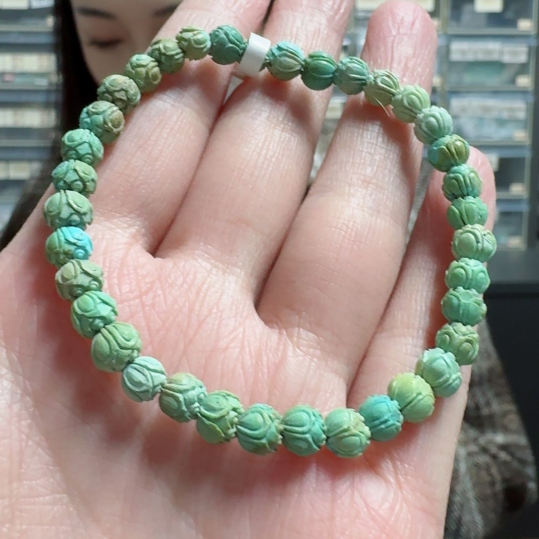 绿松石珠宝奇石未镶嵌