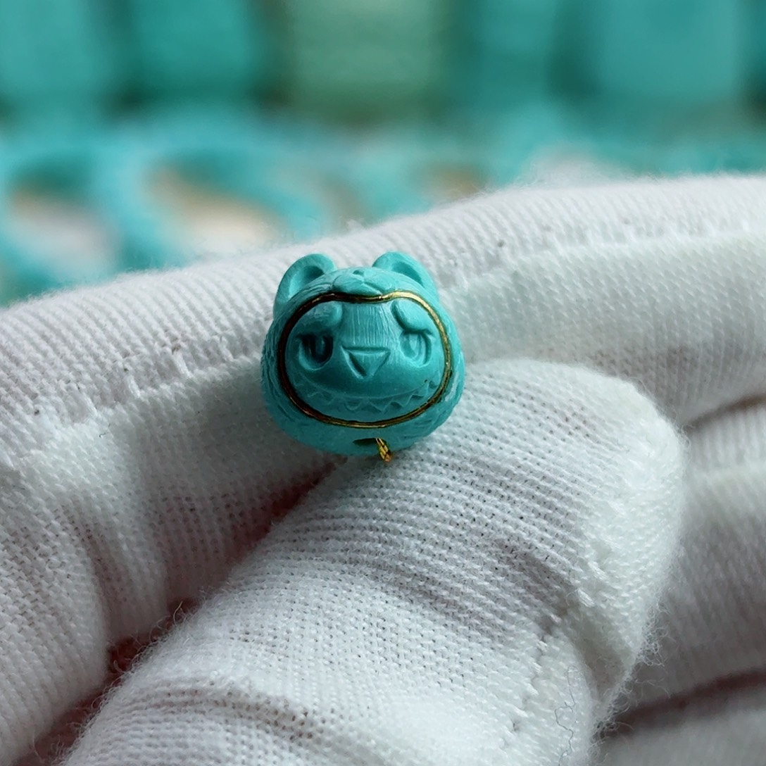 绿松石未镶嵌珠宝奇石