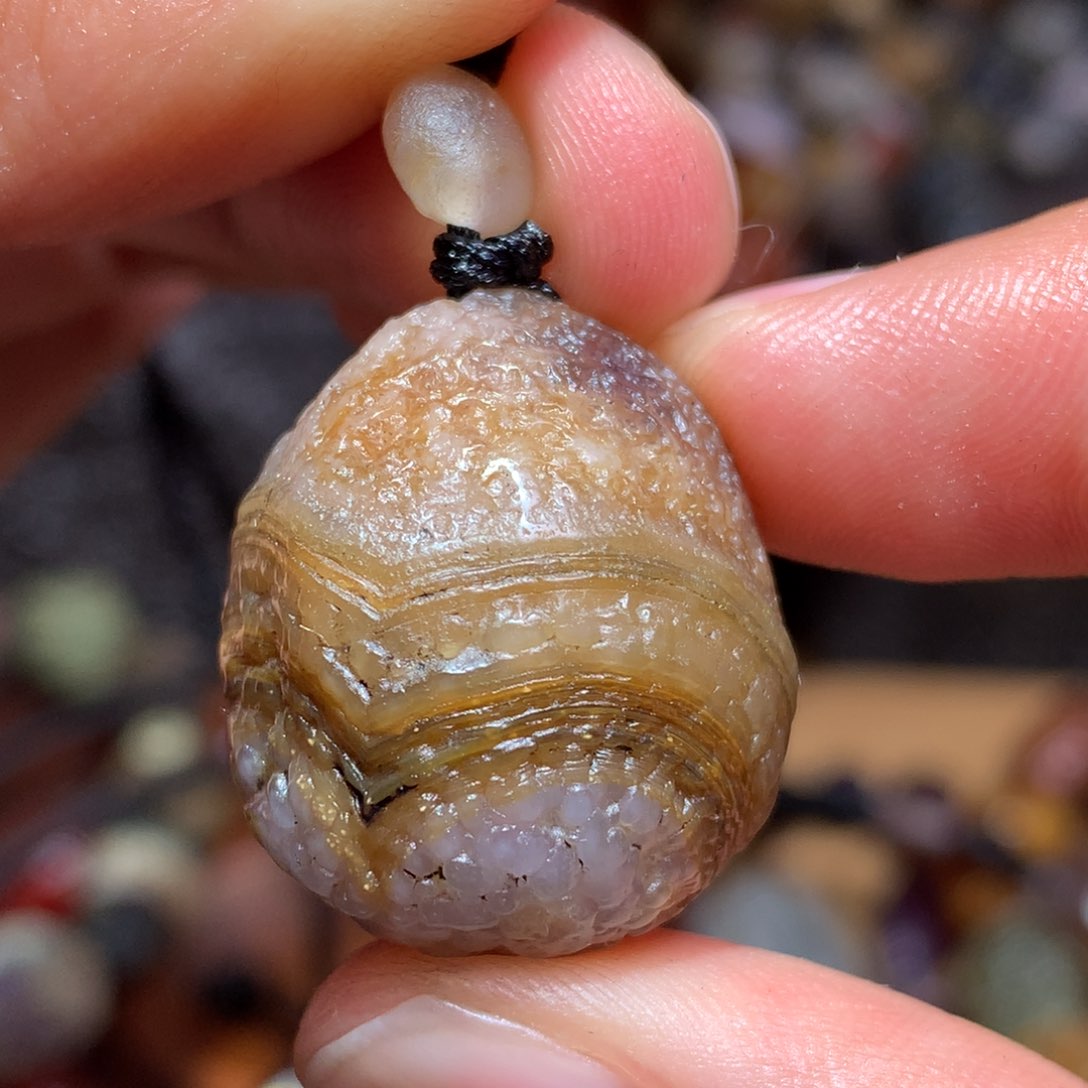 未镶嵌玛瑙/玉髓珠宝半成品