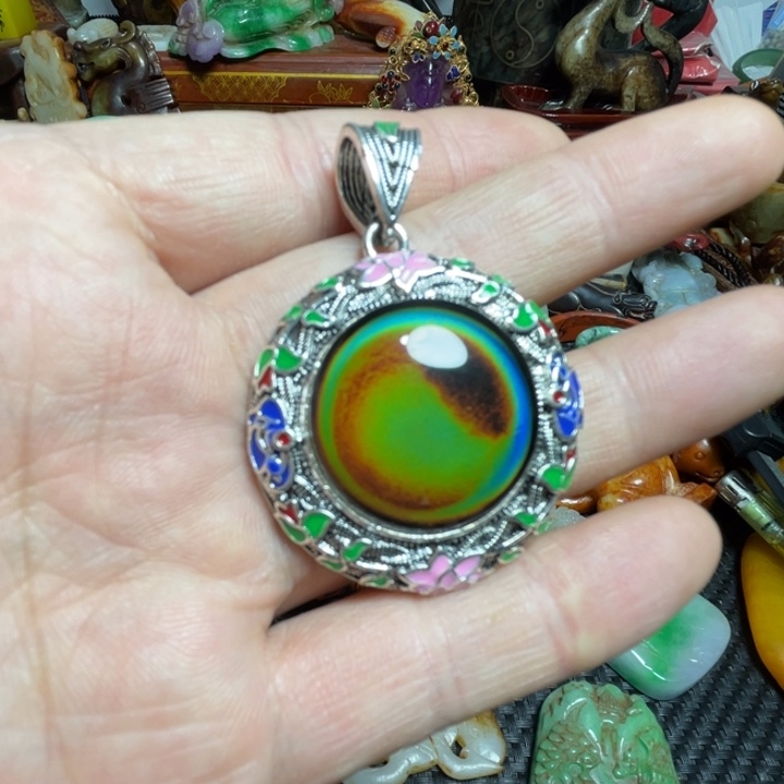 滴血莲花菩提吊坠