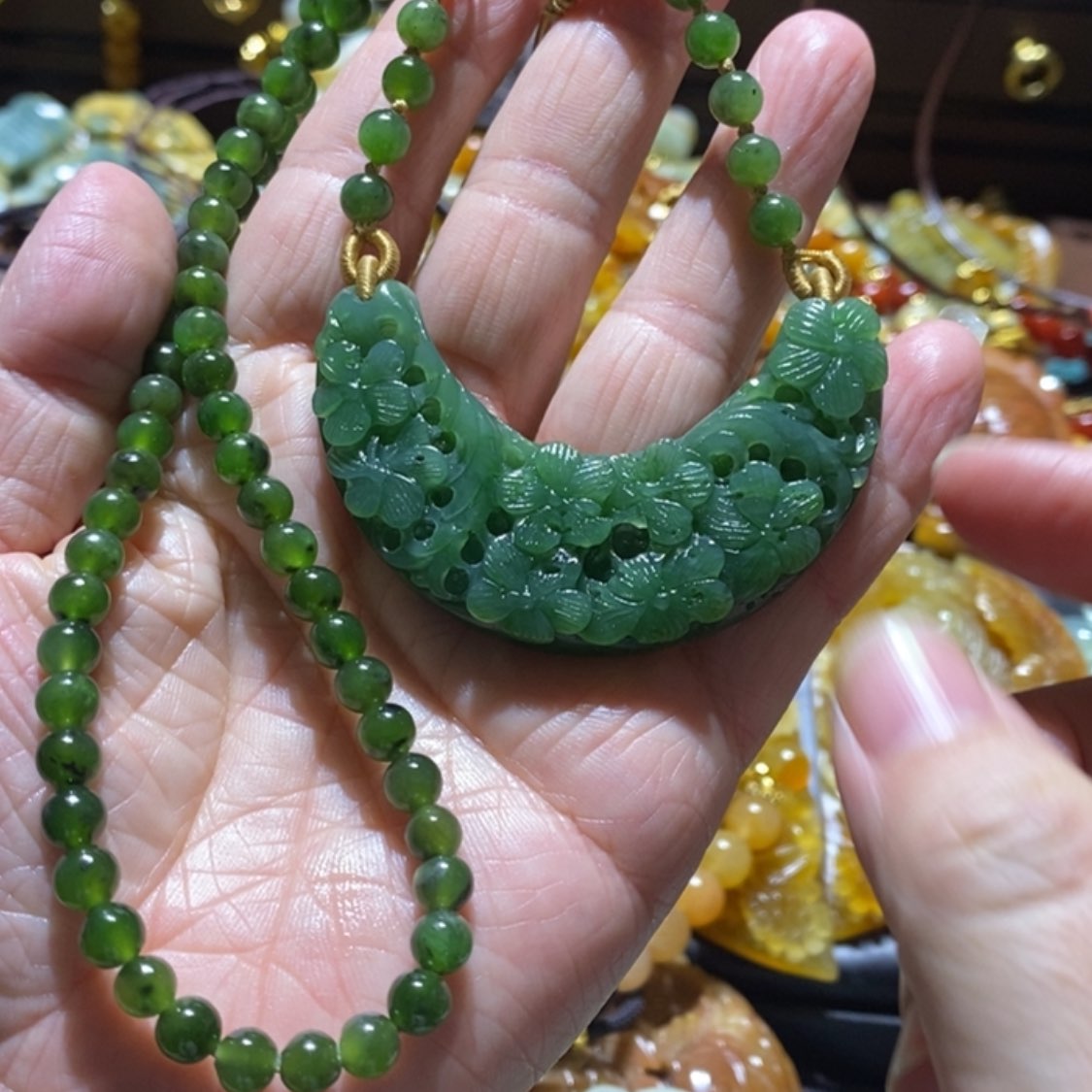 【闪购商品】和田玉颈饰未镶嵌