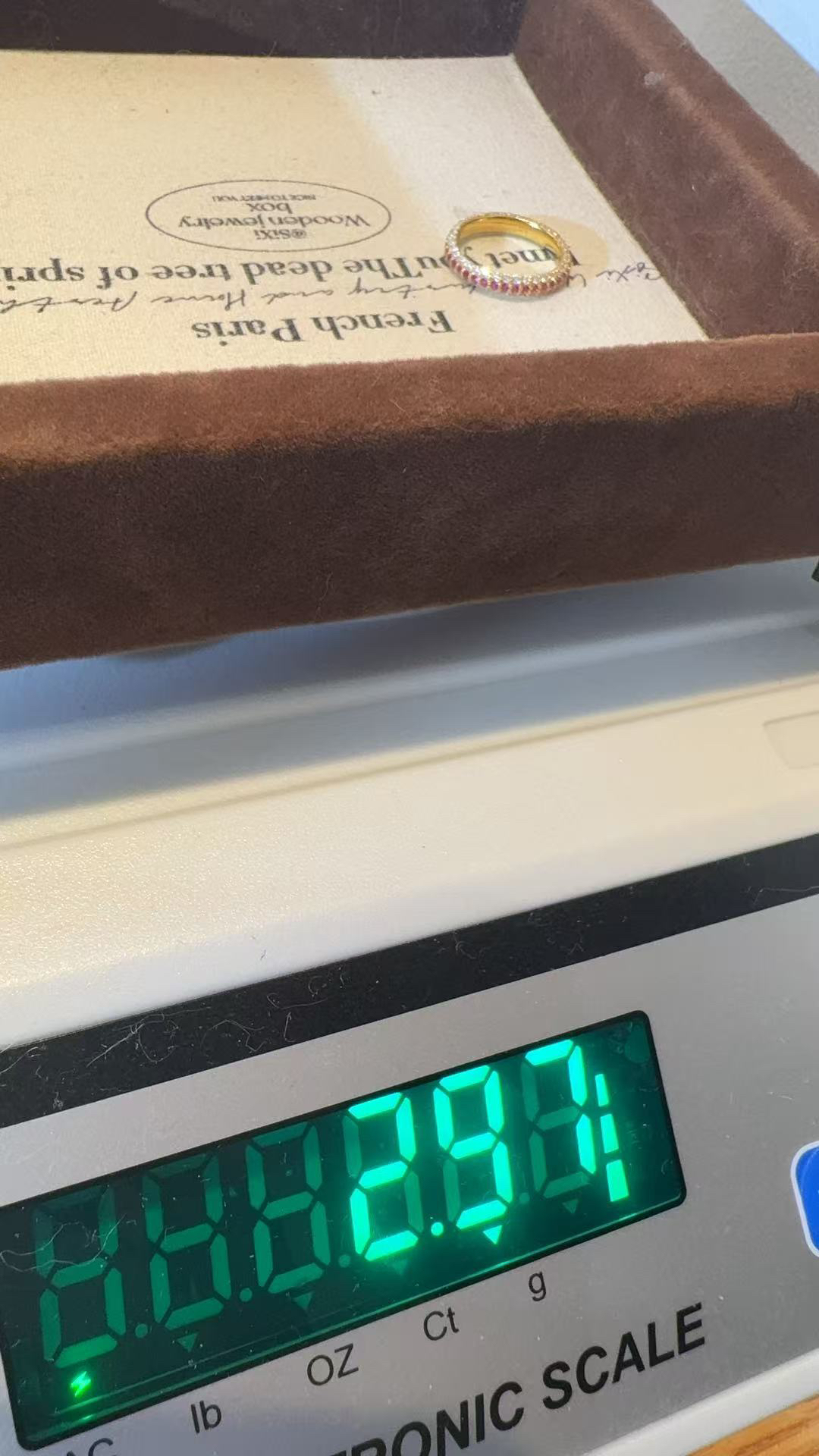 足金精品工艺戒指