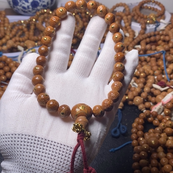 全***.尼泊尔凤眼菩提手串