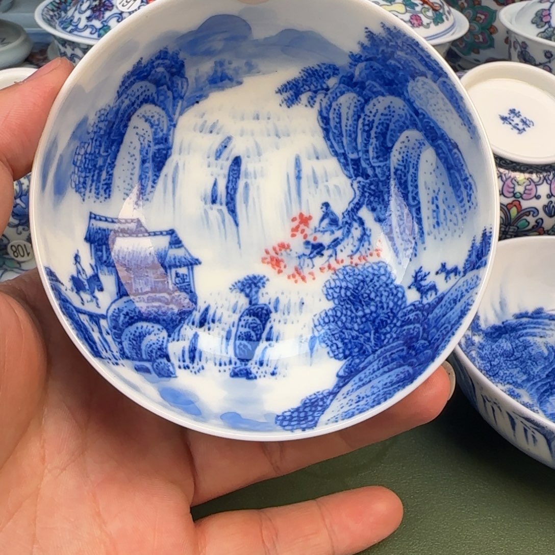 彦祖纯手工手绘茶具193