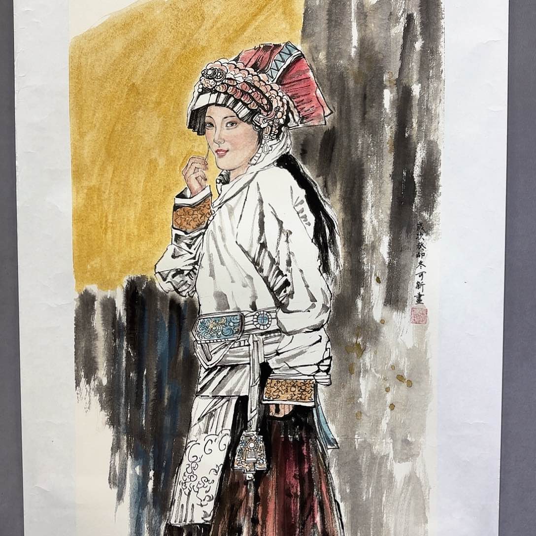 国画国画纯手绘作品请放心去藏