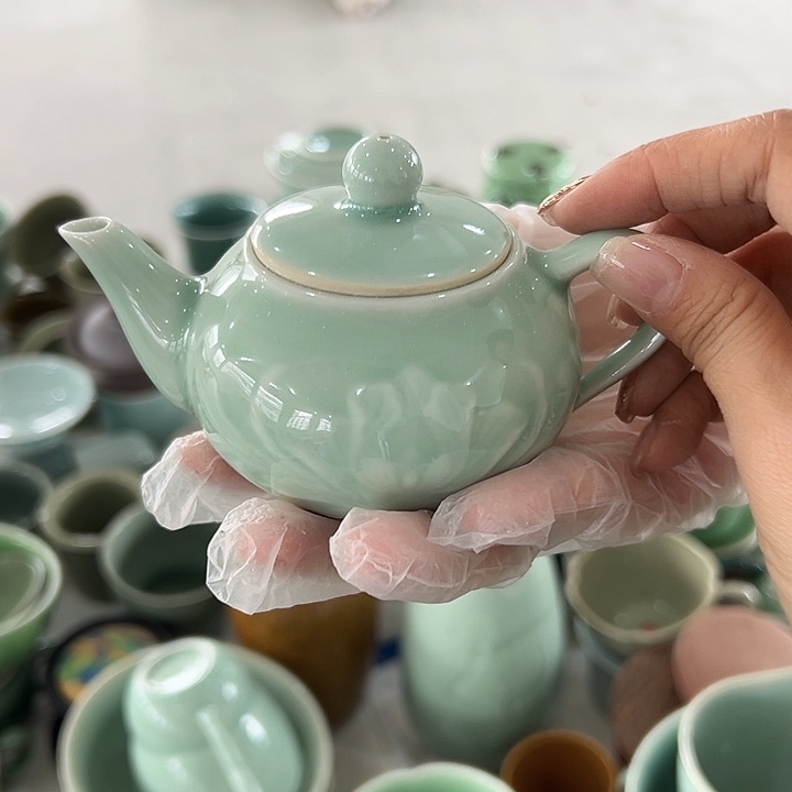 小米茶器龙泉青瓷