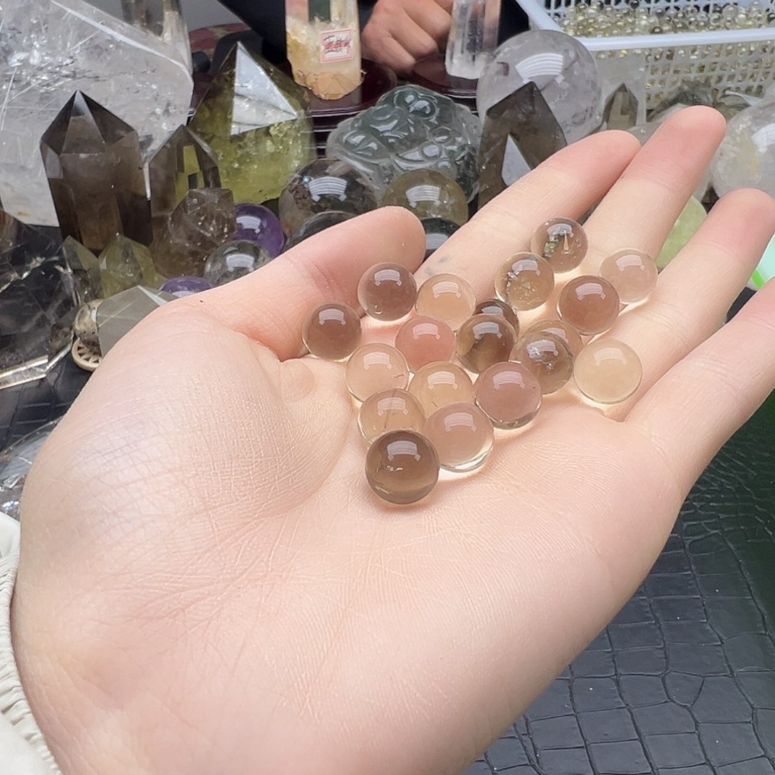 珠宝半成品水晶未镶嵌399水晶