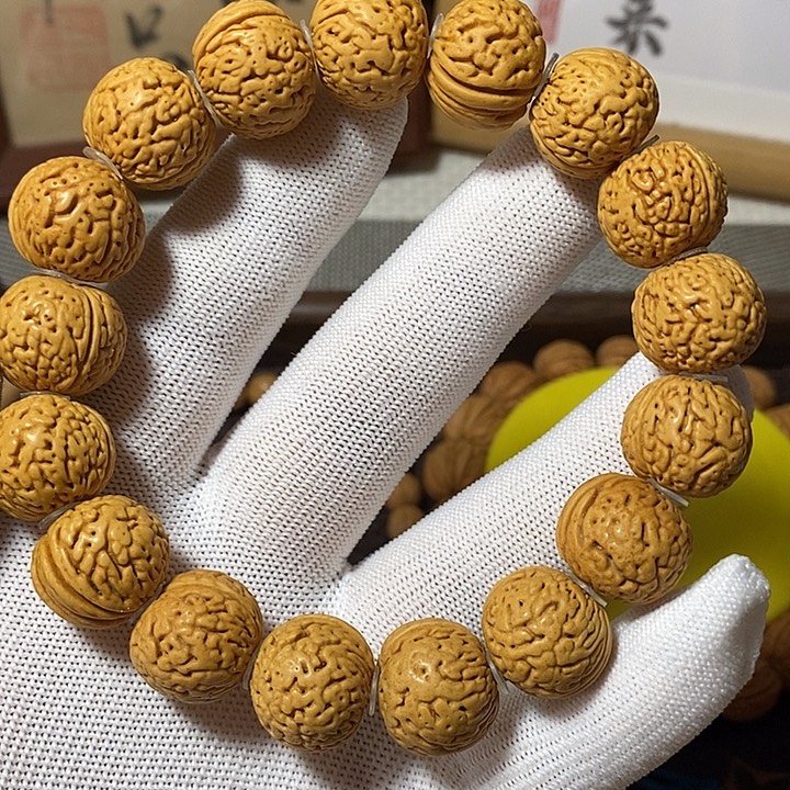 桃核手串顺顺利利15.8。 2福利