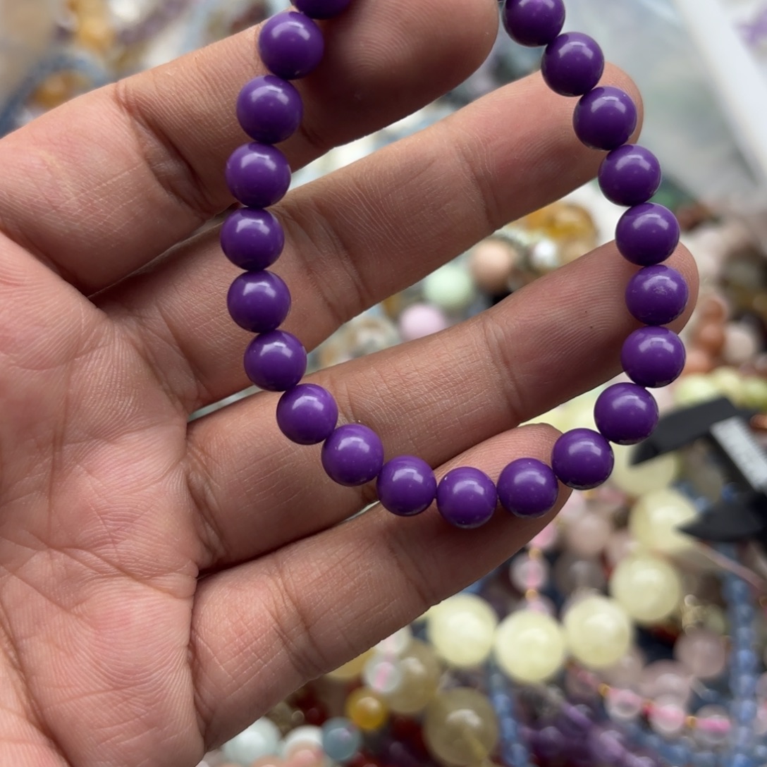 水晶手链银S925镶嵌