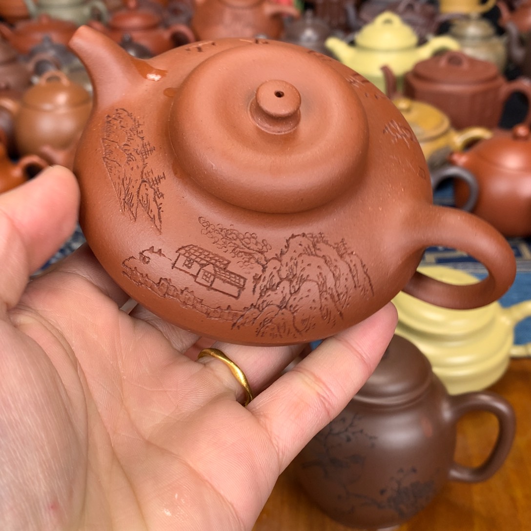 紫砂茶杯原矿紫砂