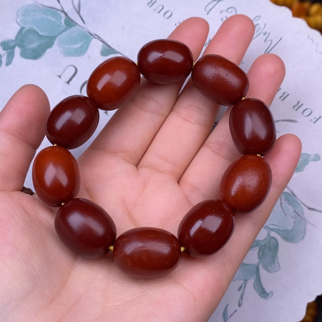 蜜蜡裸石未镶嵌蜜蜡