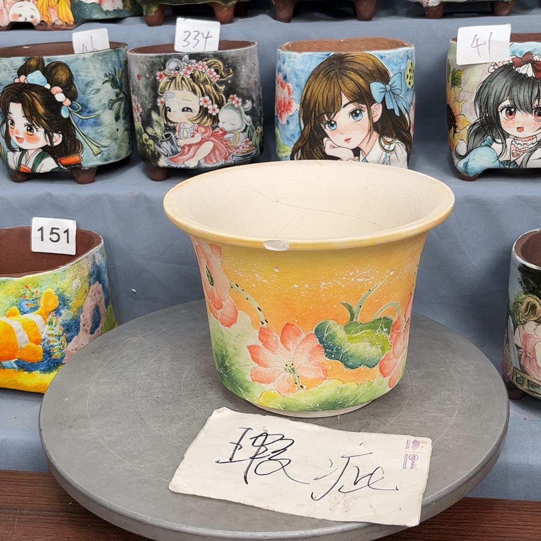 紫砂花盆瑕疵福利