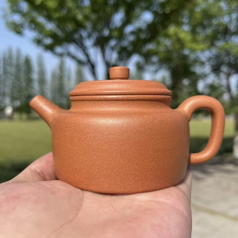 原矿零添加黄降坡泥半手工德钟壶